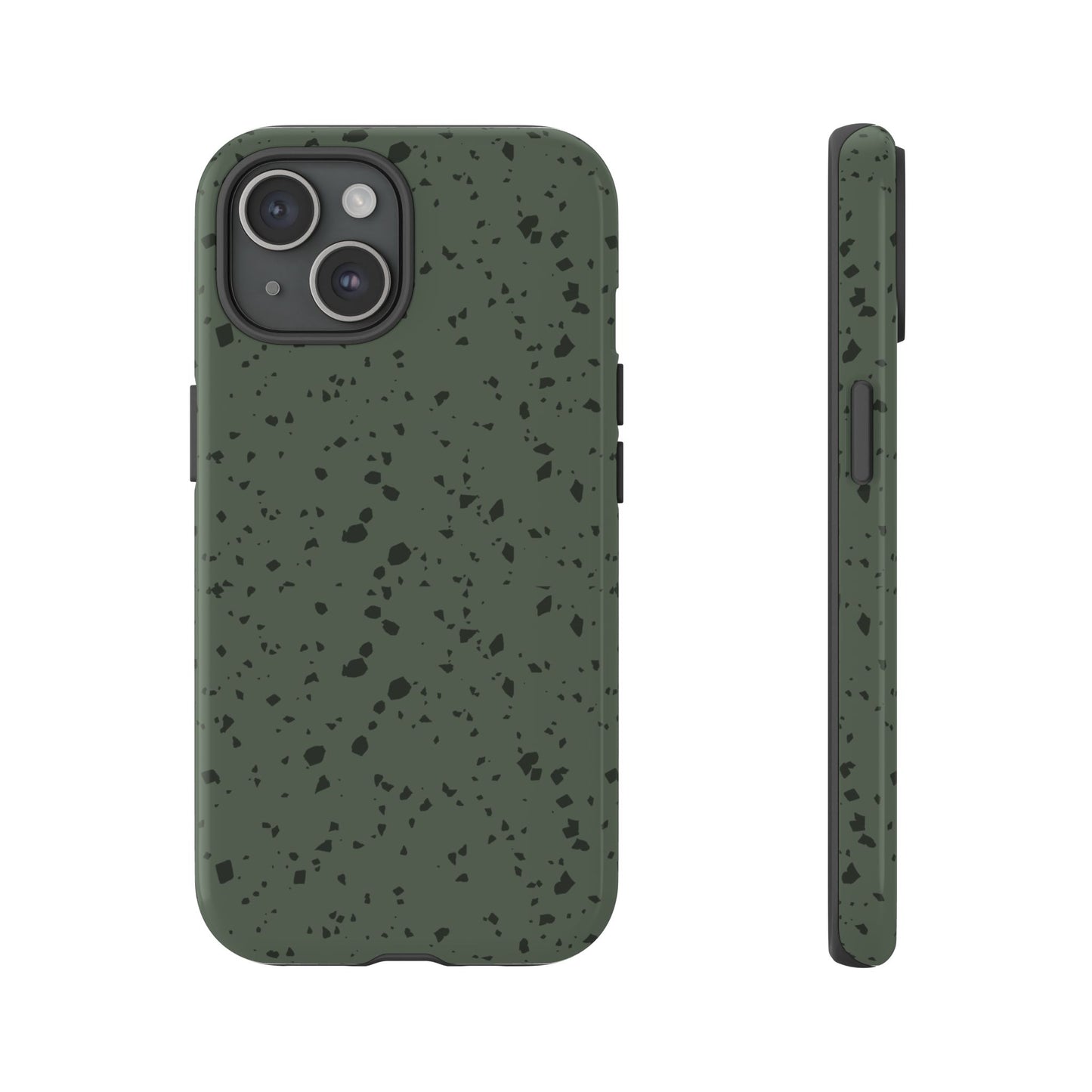 Olive Terrazzo - iPhone Tough Case
