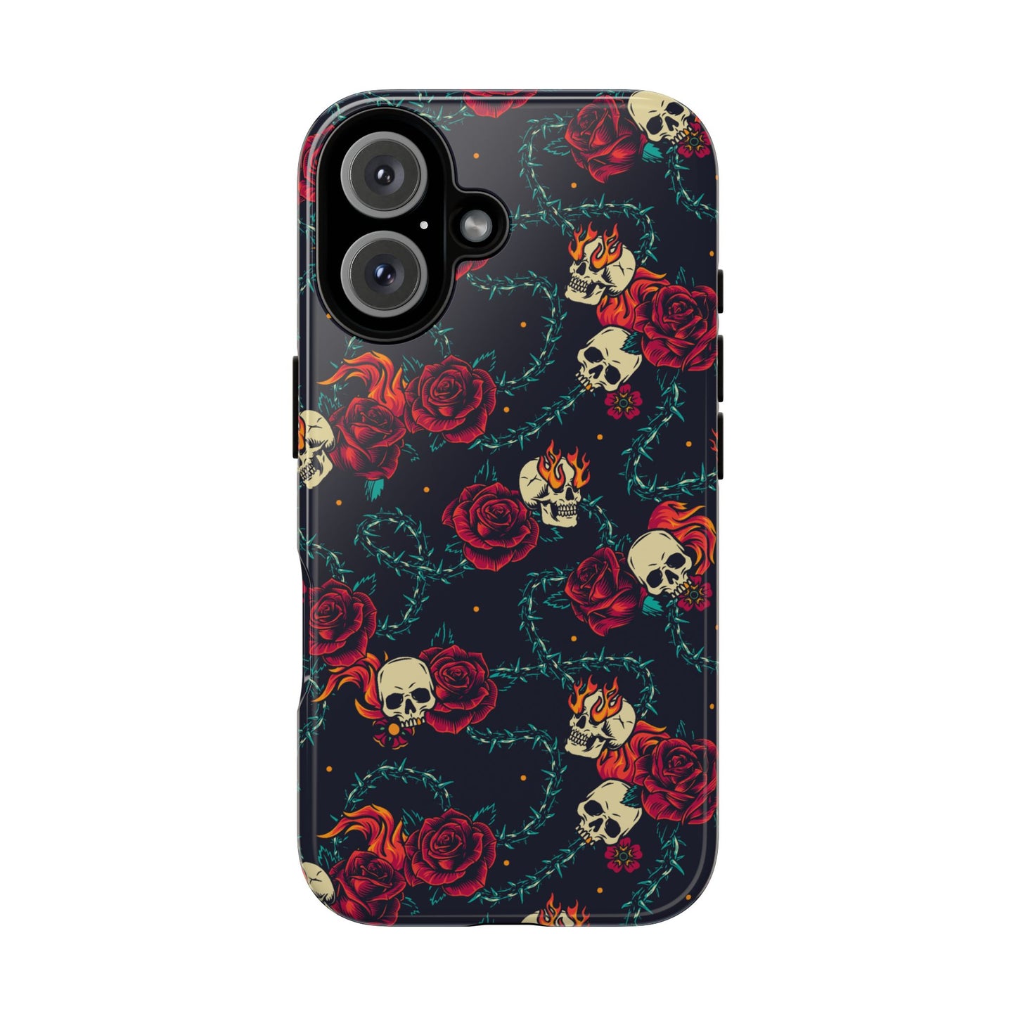 Skulls & Roses - iPhone Tough Case