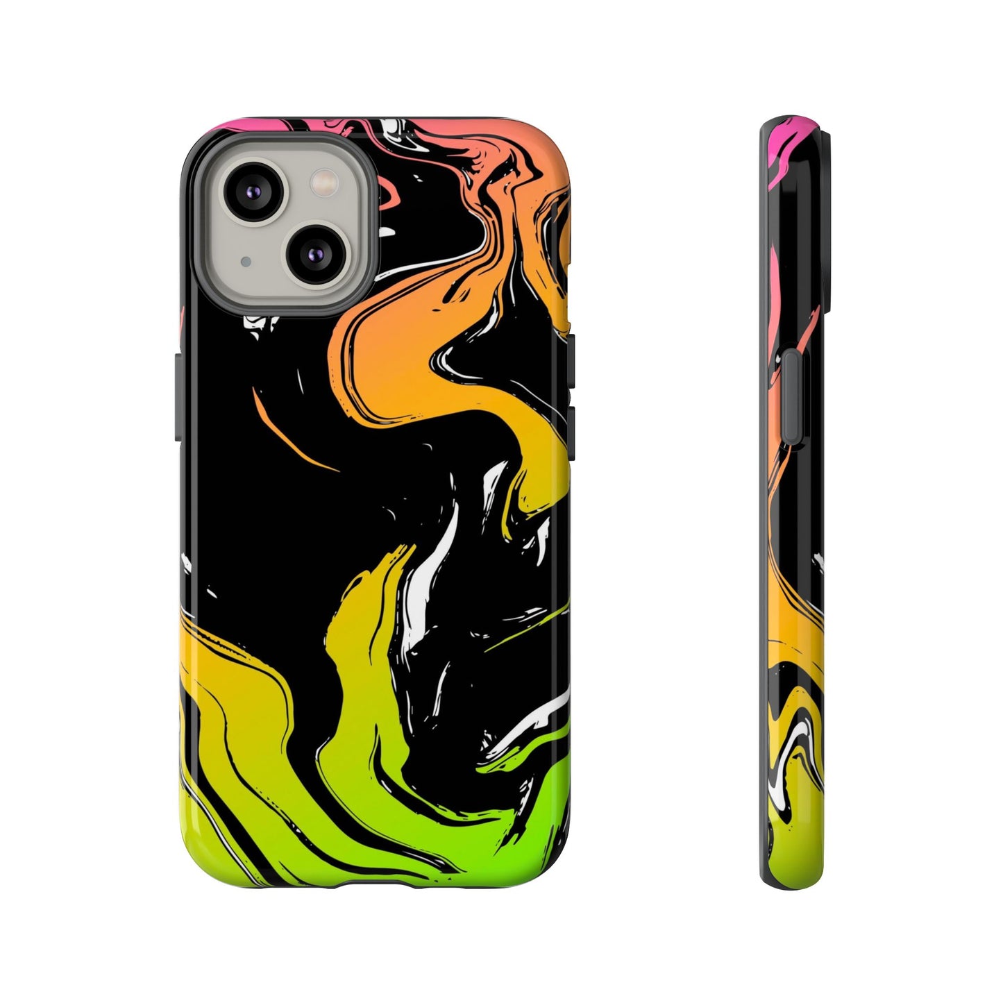 Acid Marble - iPhone Tough Case