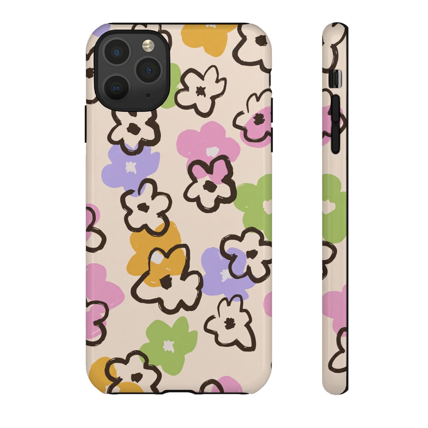 Happy Blooms - iPhone Tough Case