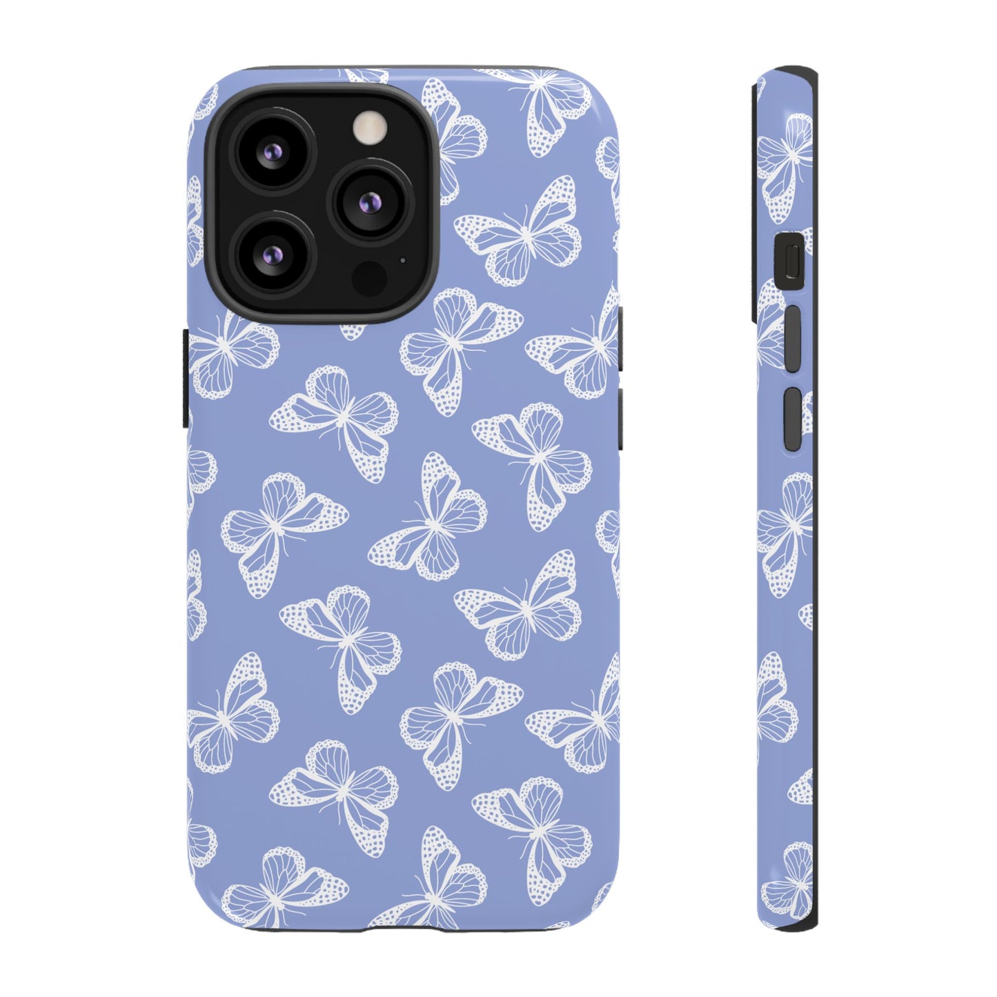 Lavender Butterflies - iPhone Tough Case