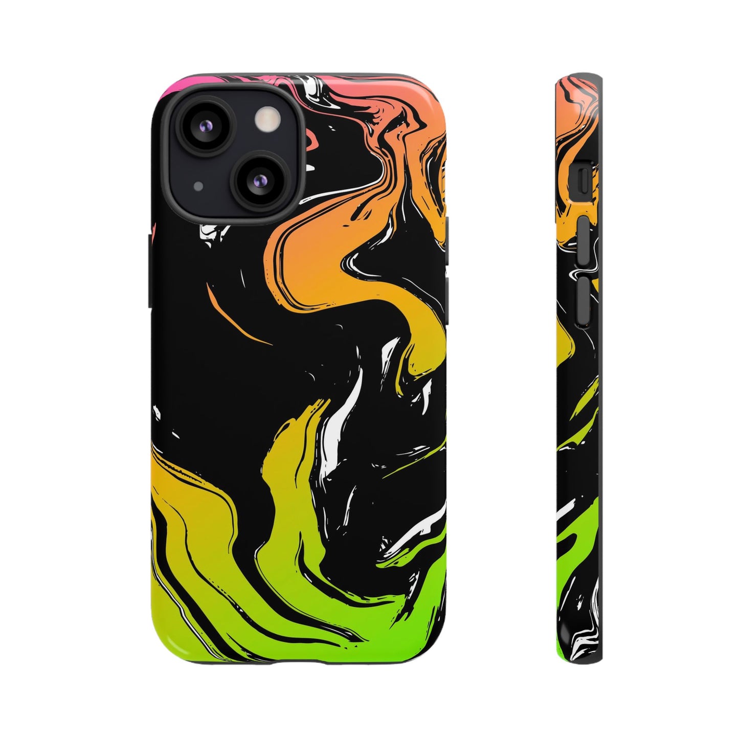 Acid Marble - iPhone Tough Case