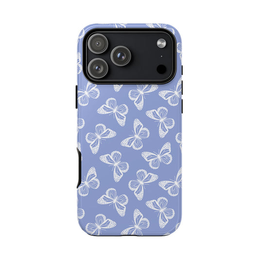 Lavender Butterflies - iPhone Tough Case