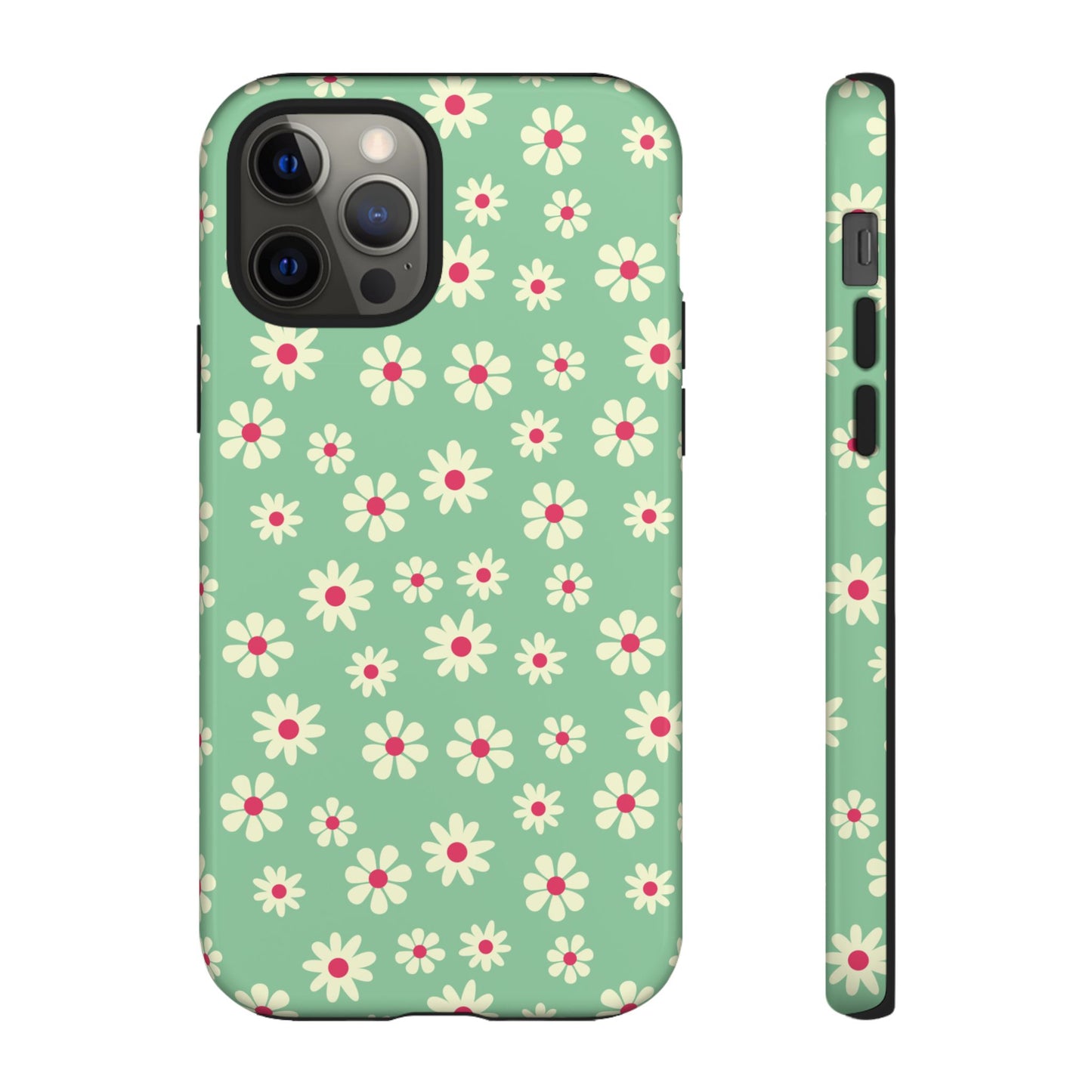 Retro Floral - iPhone Tough Case