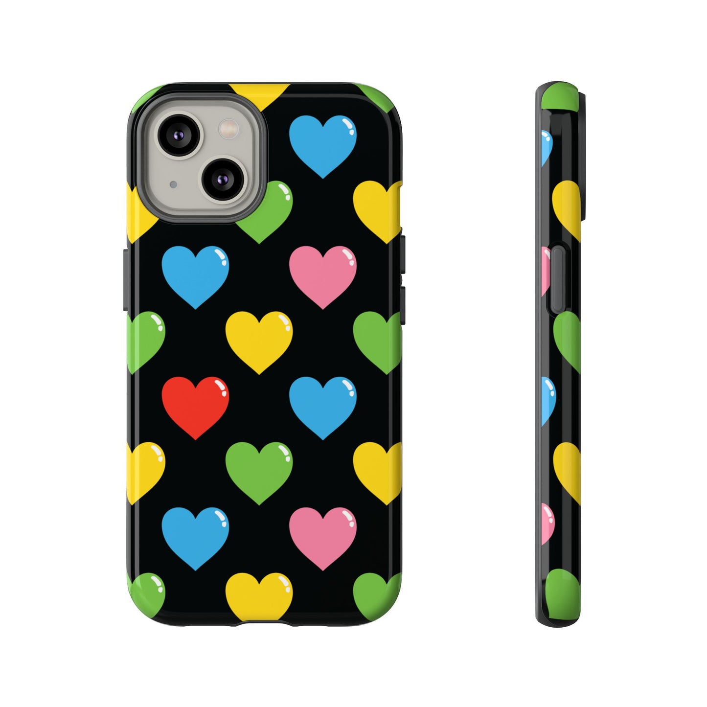 Retro Heart - iPhone Tough Case