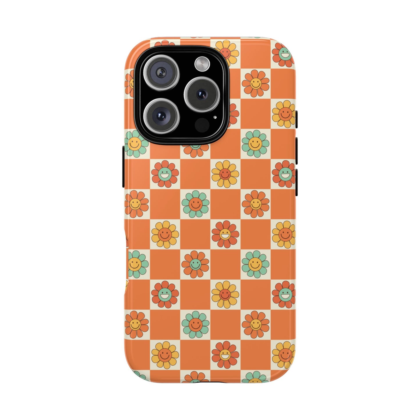 Retro Daisies - iPhone Tough Case