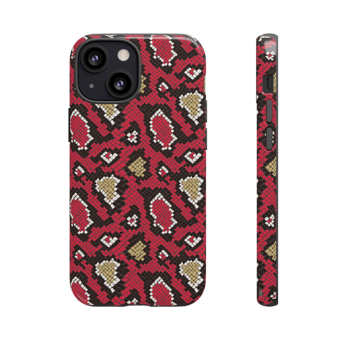 Crimson Python - iPhone Tough Case