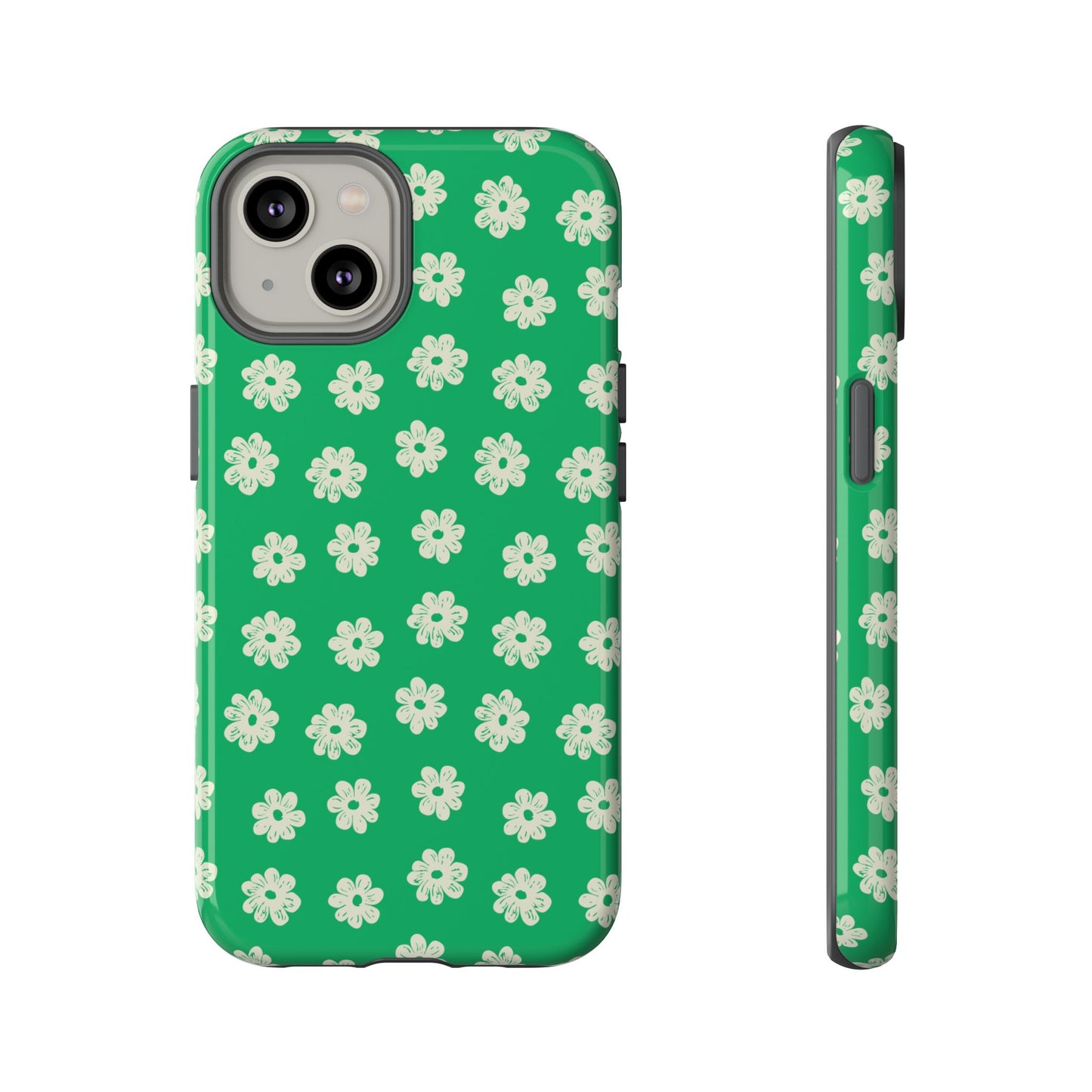 Retro Floral - iPhone Tough Case
