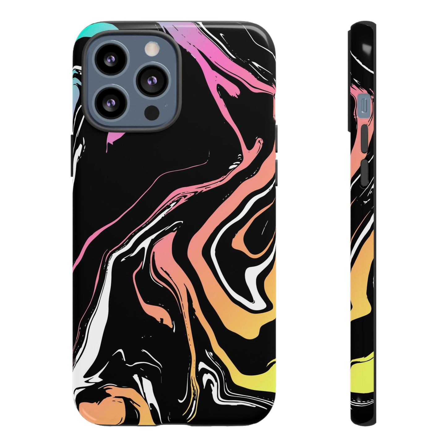 Acid Marble - iPhone Tough Case