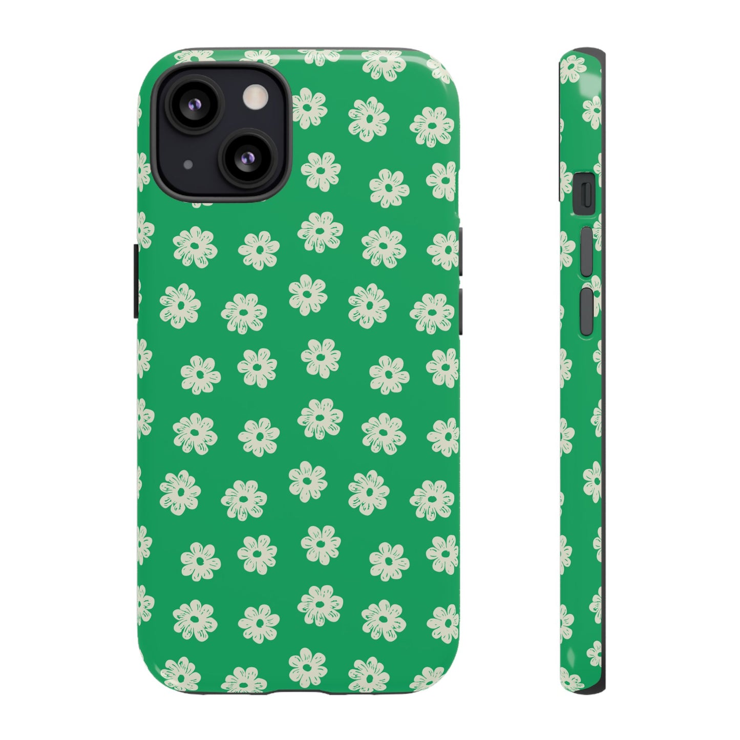 Retro Floral - iPhone Tough Case