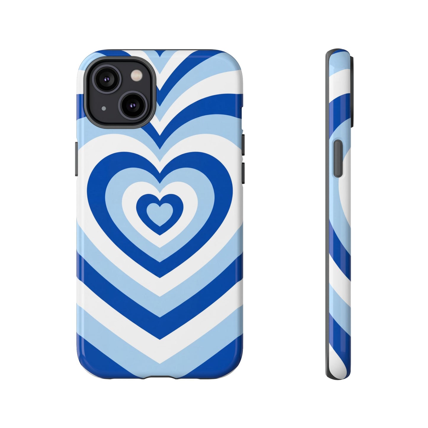 Blue Heartwave - iPhone Tough Case
