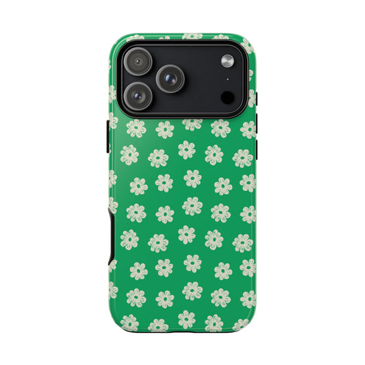 Retro Floral - iPhone Tough Case