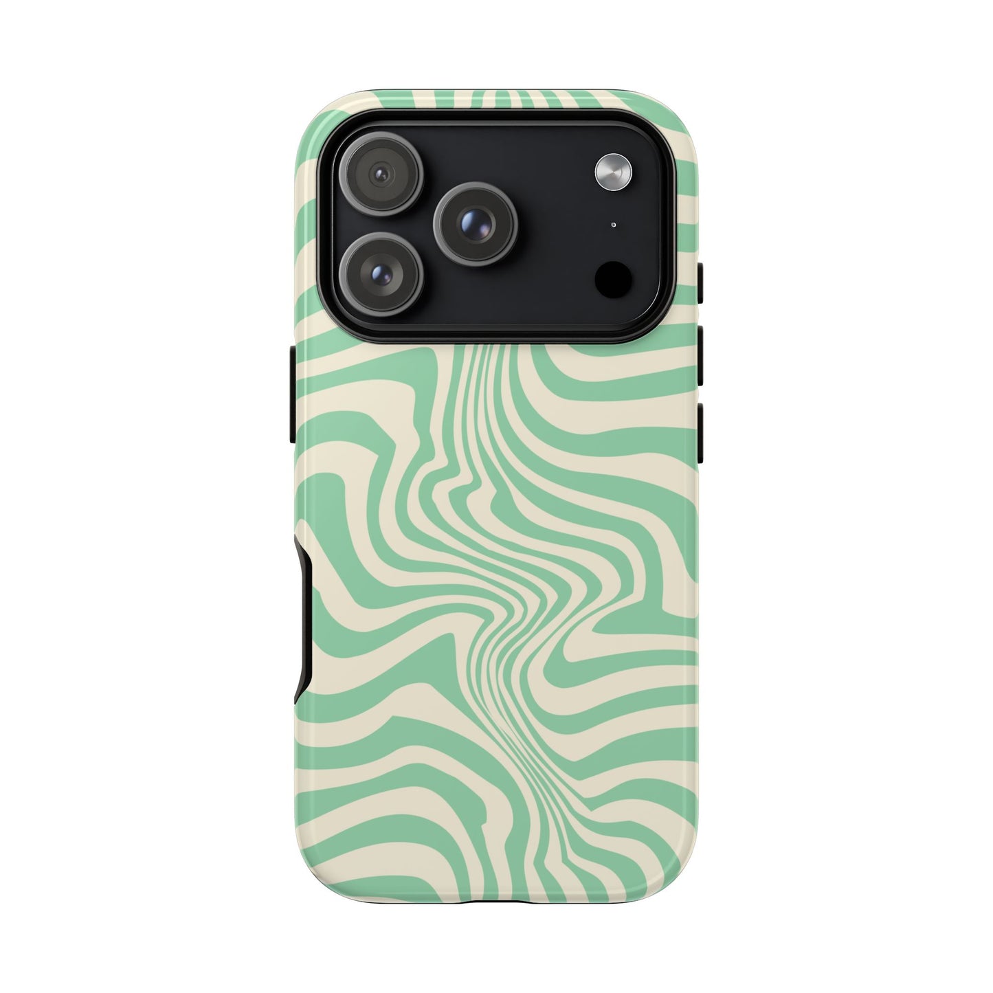 Pistachio Swirls - iPhone Tough Case