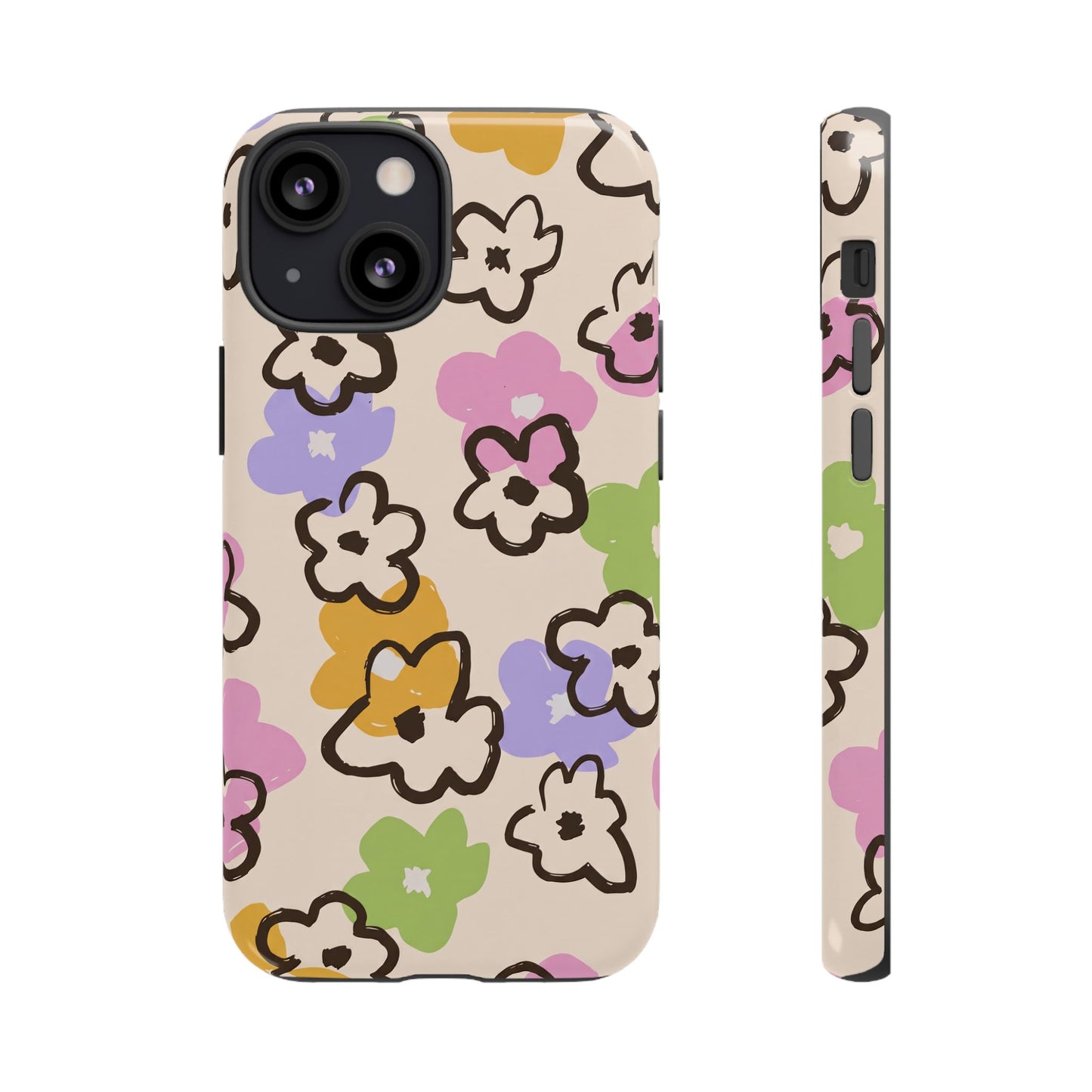 Happy Blooms - iPhone Tough Case