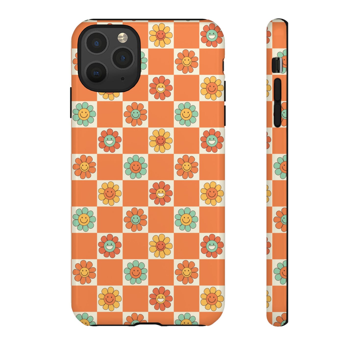 Retro Daisies - iPhone Tough Case