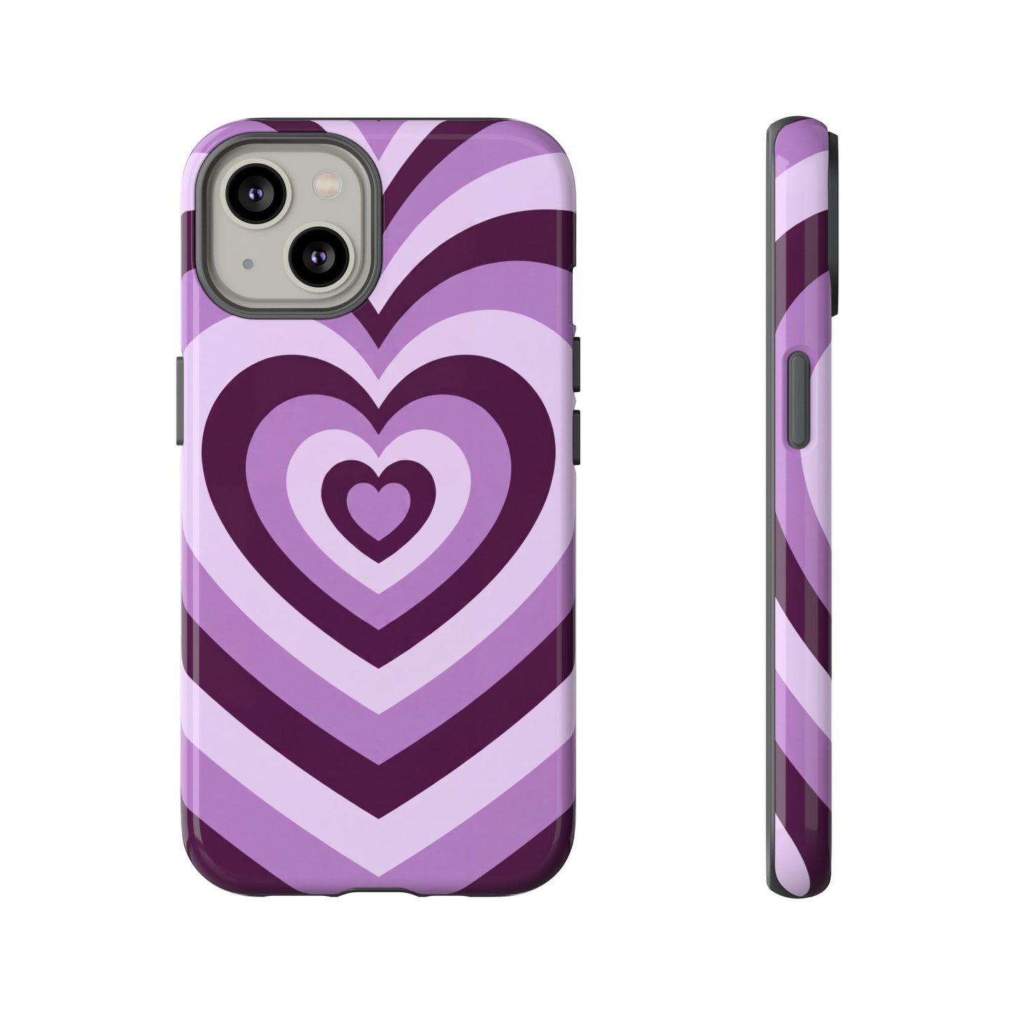 Lavender Heartwave - iPhone Tough Case