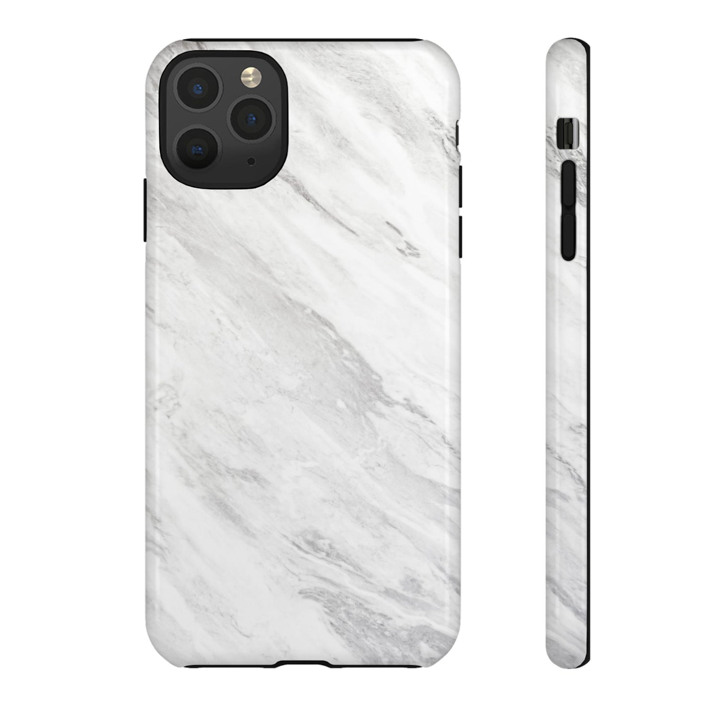 White Marble - iPhone Tough Case