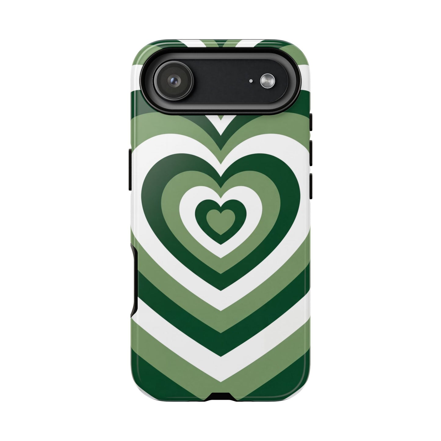 Green Heartwave - iPhone Tough Case