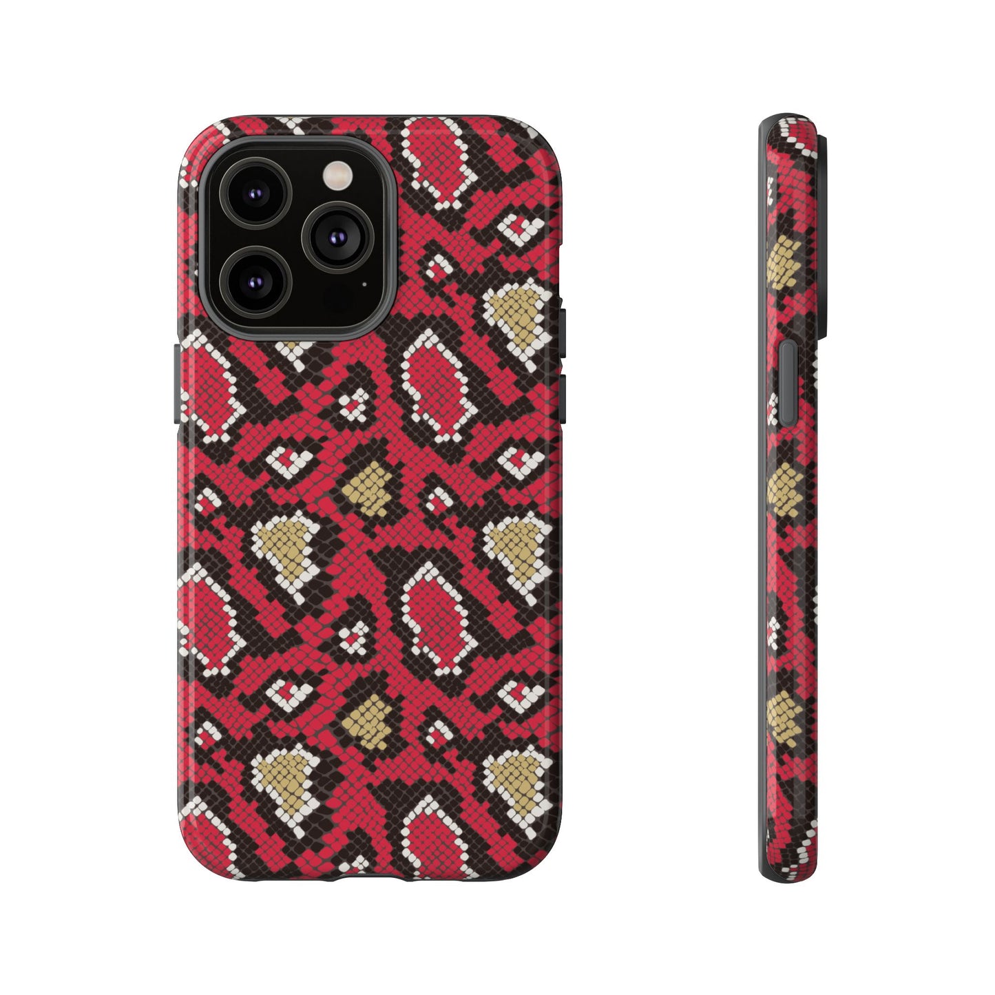 Crimson Python - iPhone Tough Case