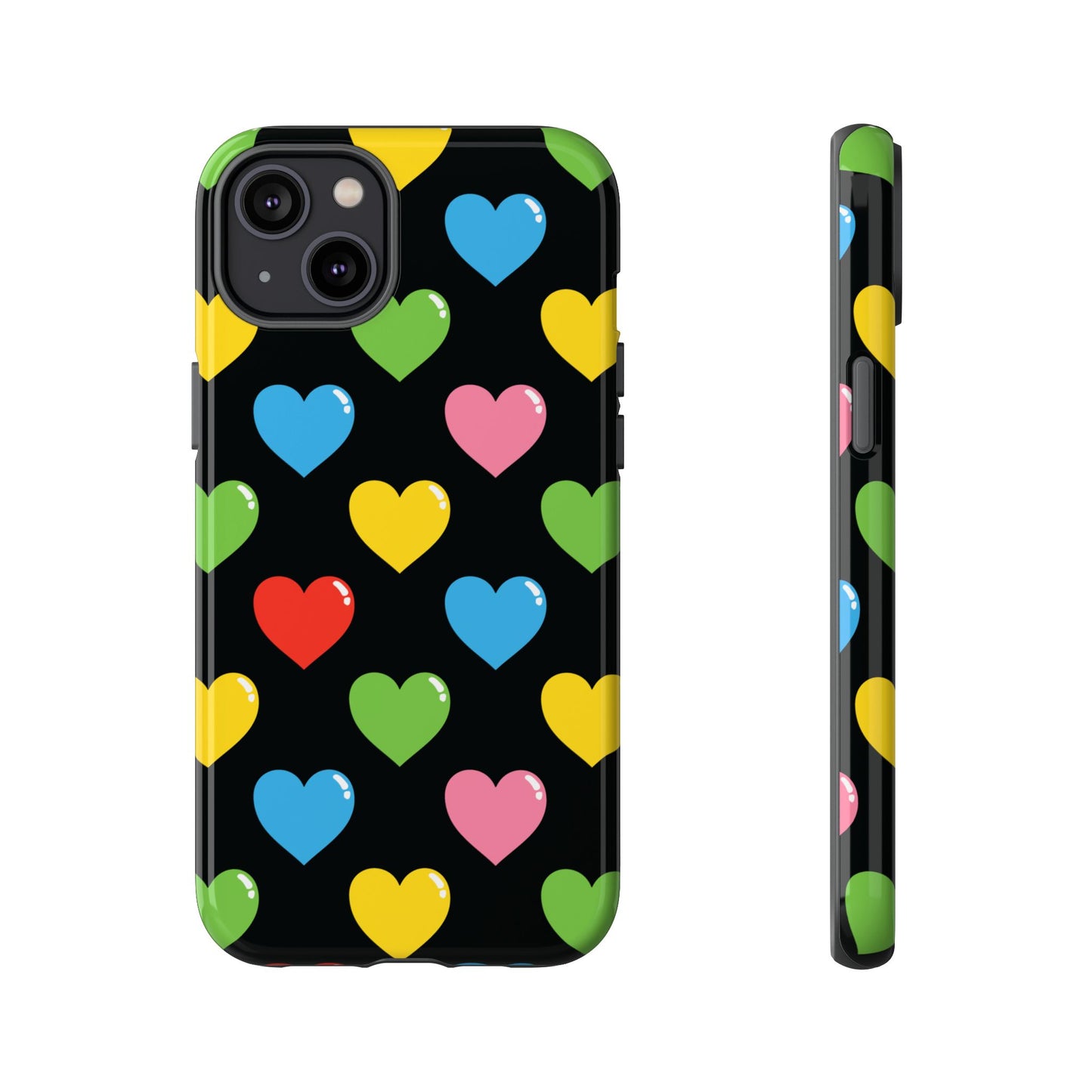 Retro Heart - iPhone Tough Case