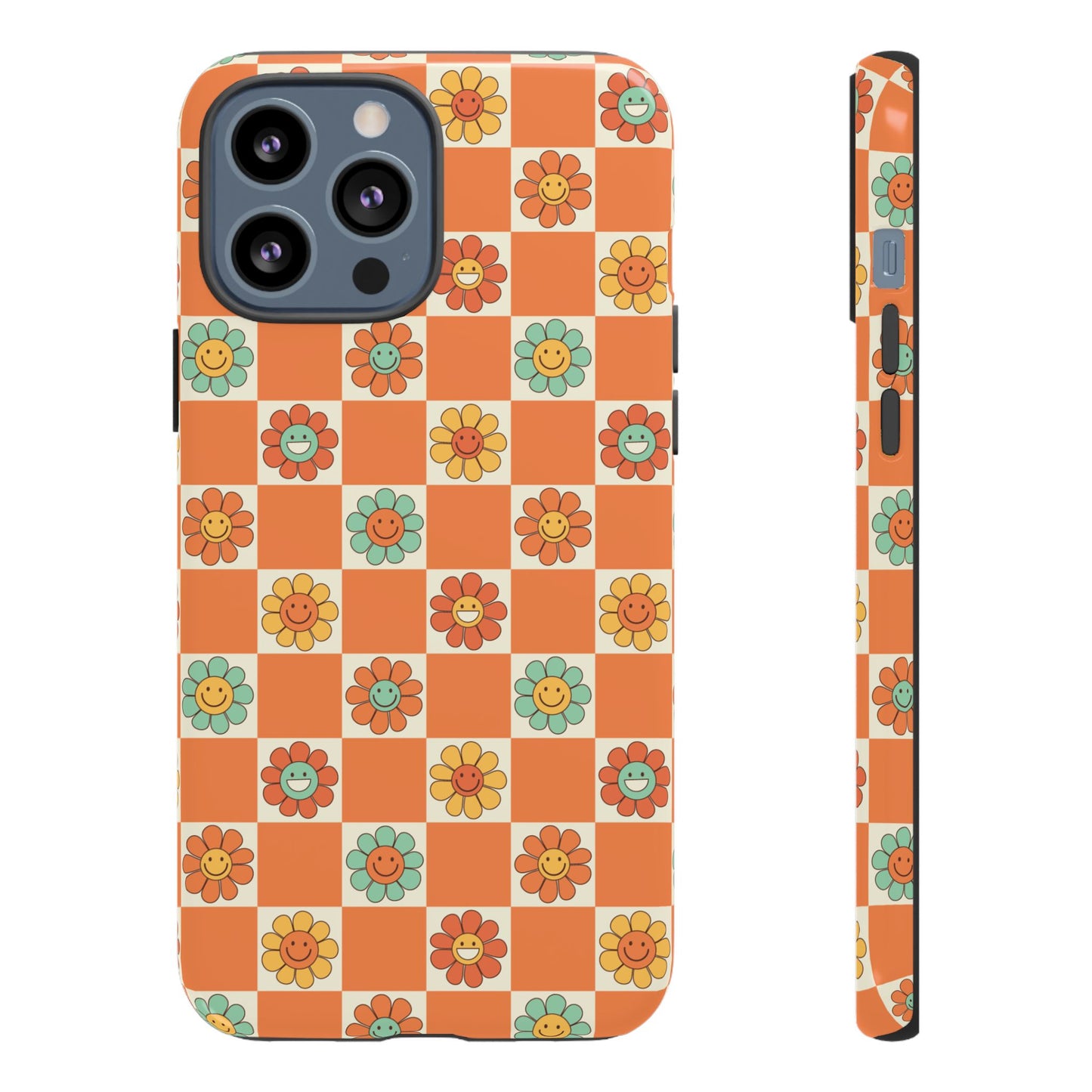 Retro Daisies - iPhone Tough Case