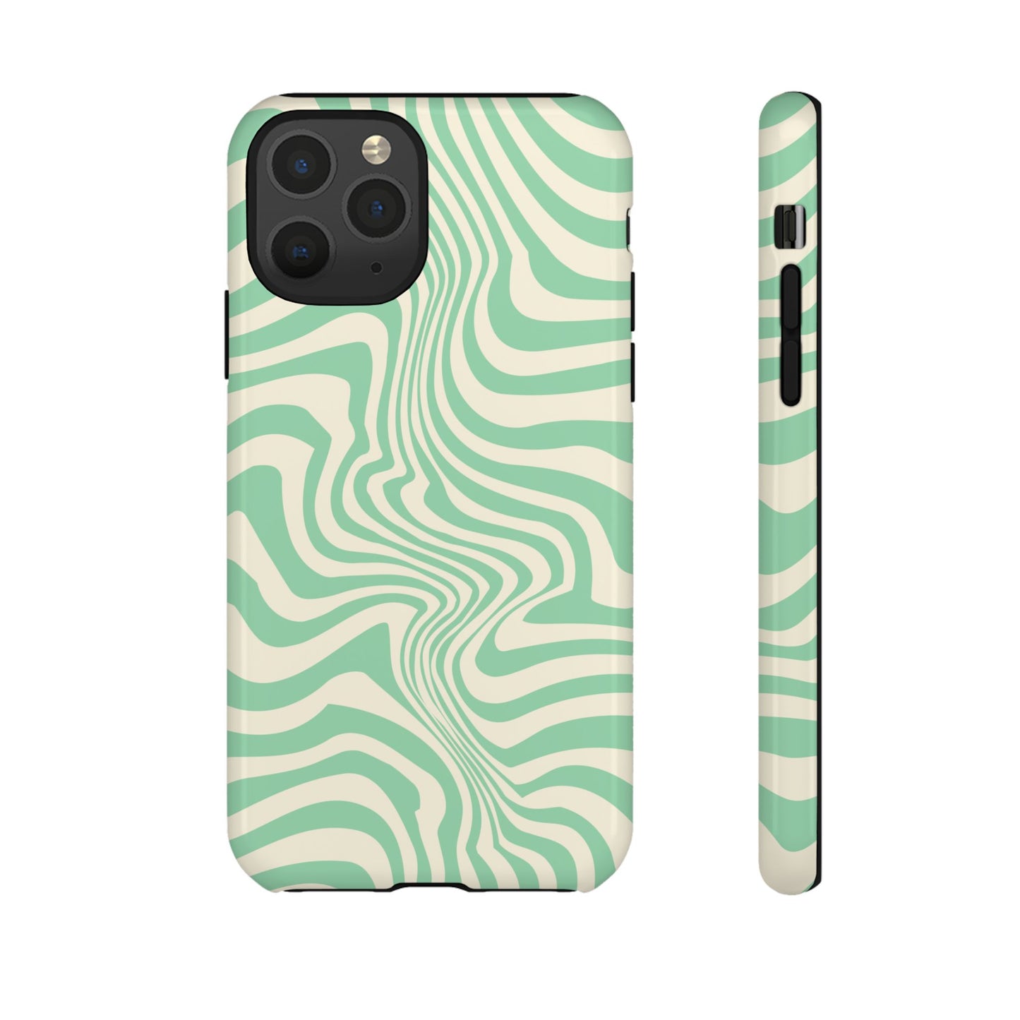 Pistachio Swirls - iPhone Tough Case