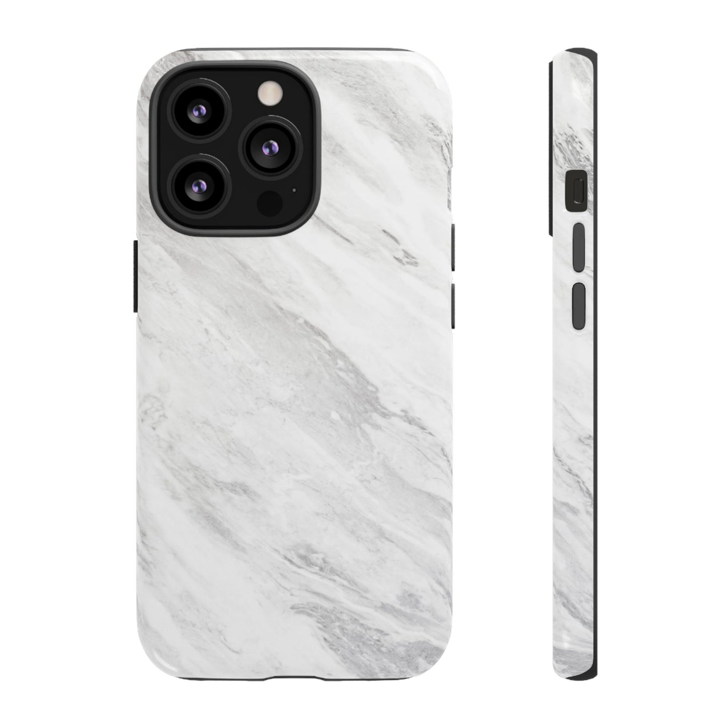 White Marble - iPhone Tough Case