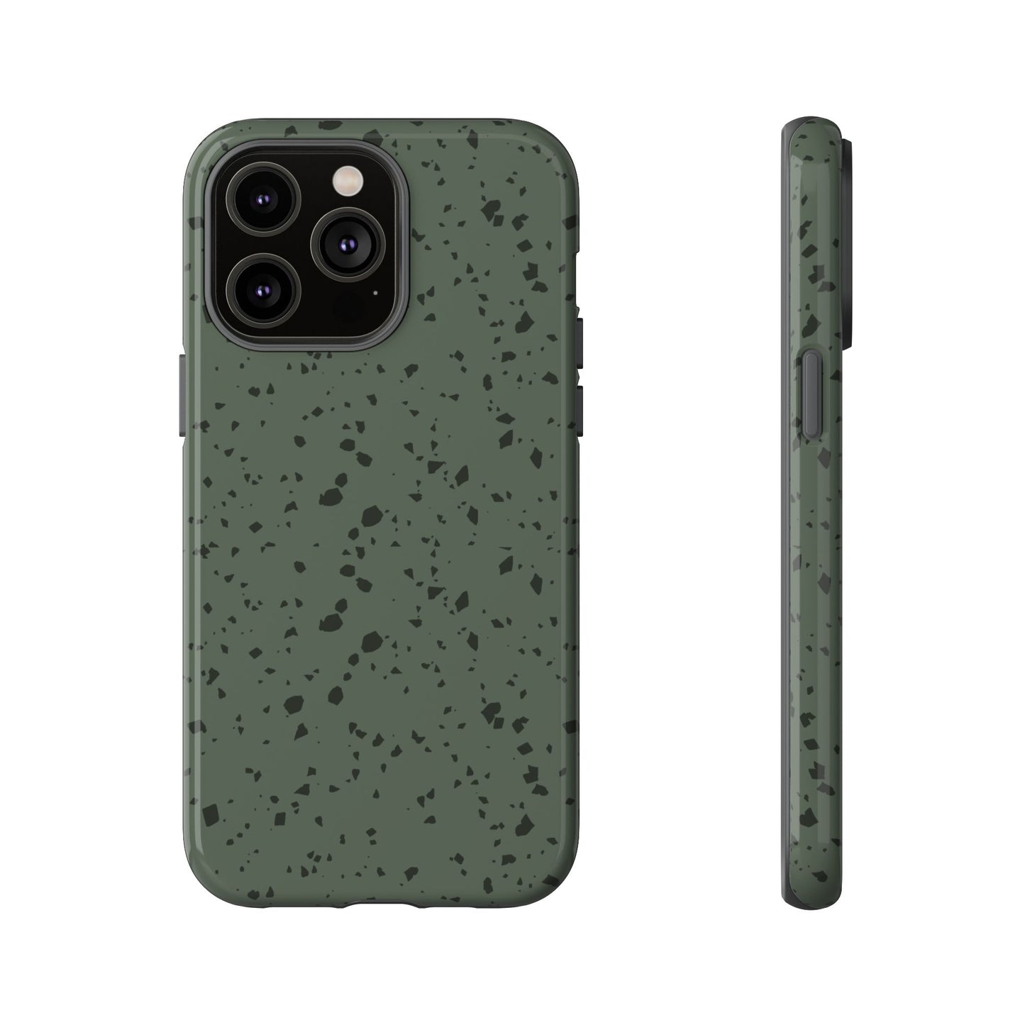 Olive Terrazzo - iPhone Tough Case