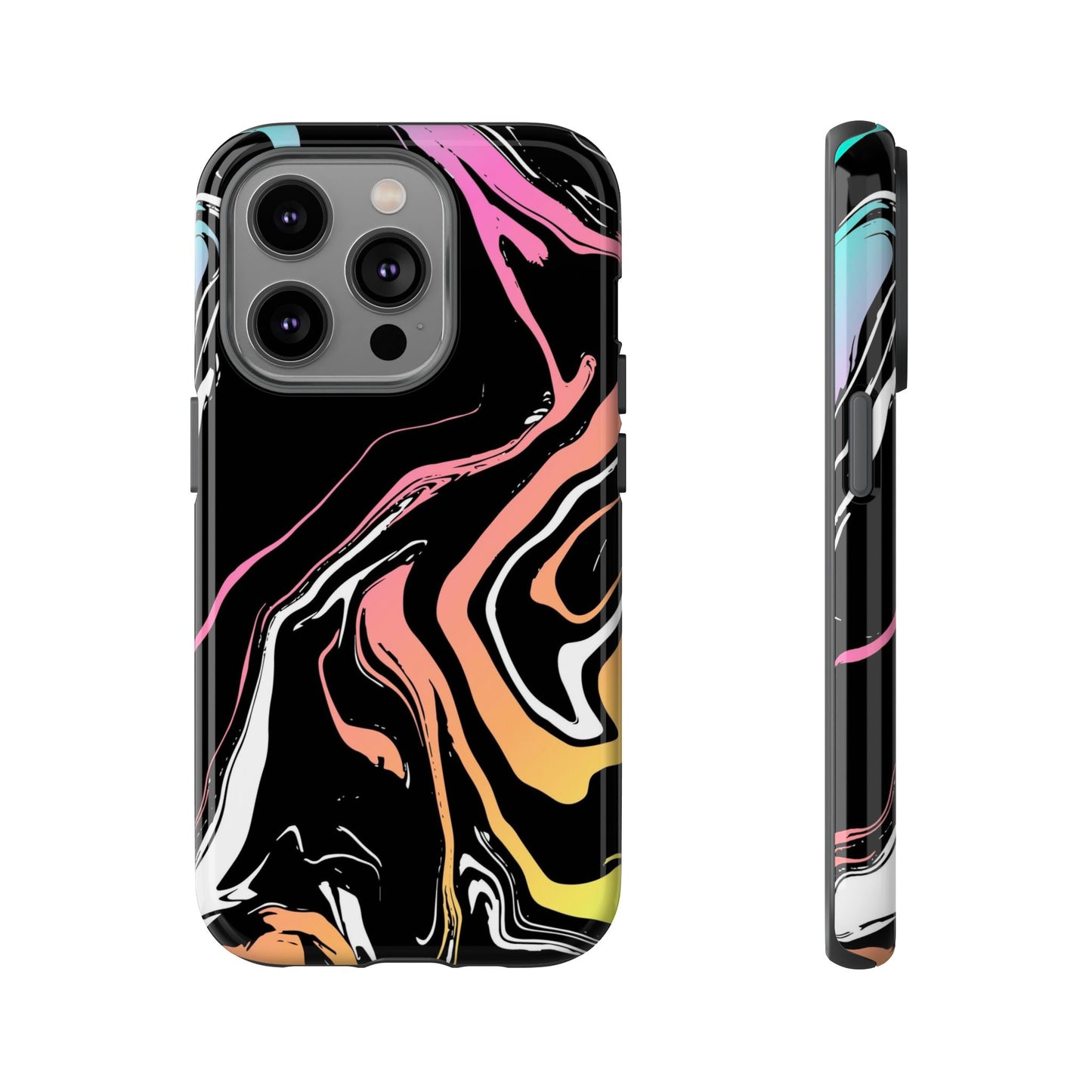 Acid Marble - iPhone Tough Case