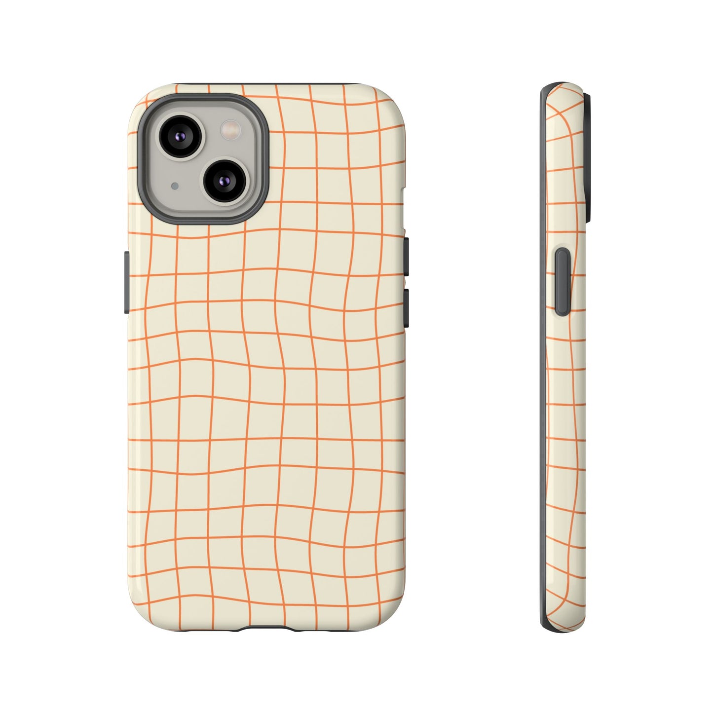 Warped Grid - iPhone Tough Case