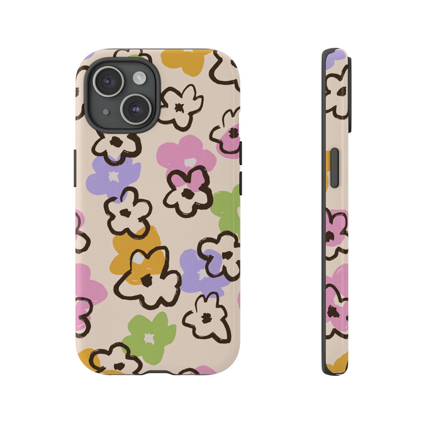 Happy Blooms - iPhone Tough Case