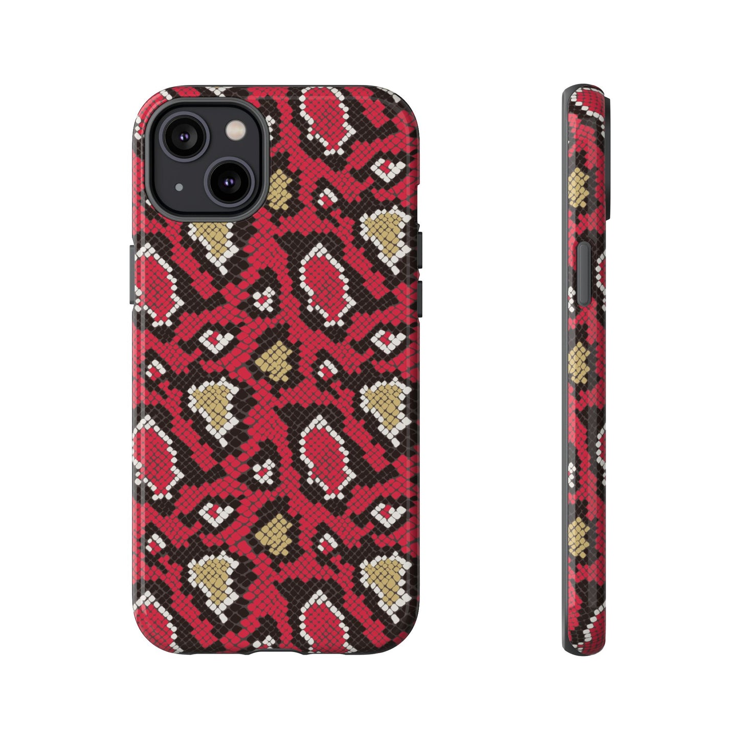 Crimson Python - iPhone Tough Case