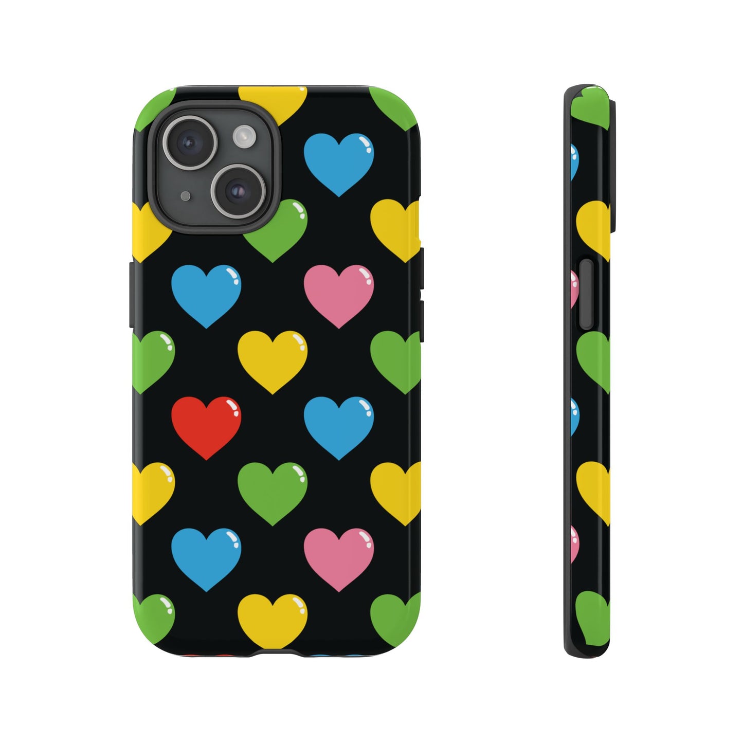 Retro Heart - iPhone Tough Case