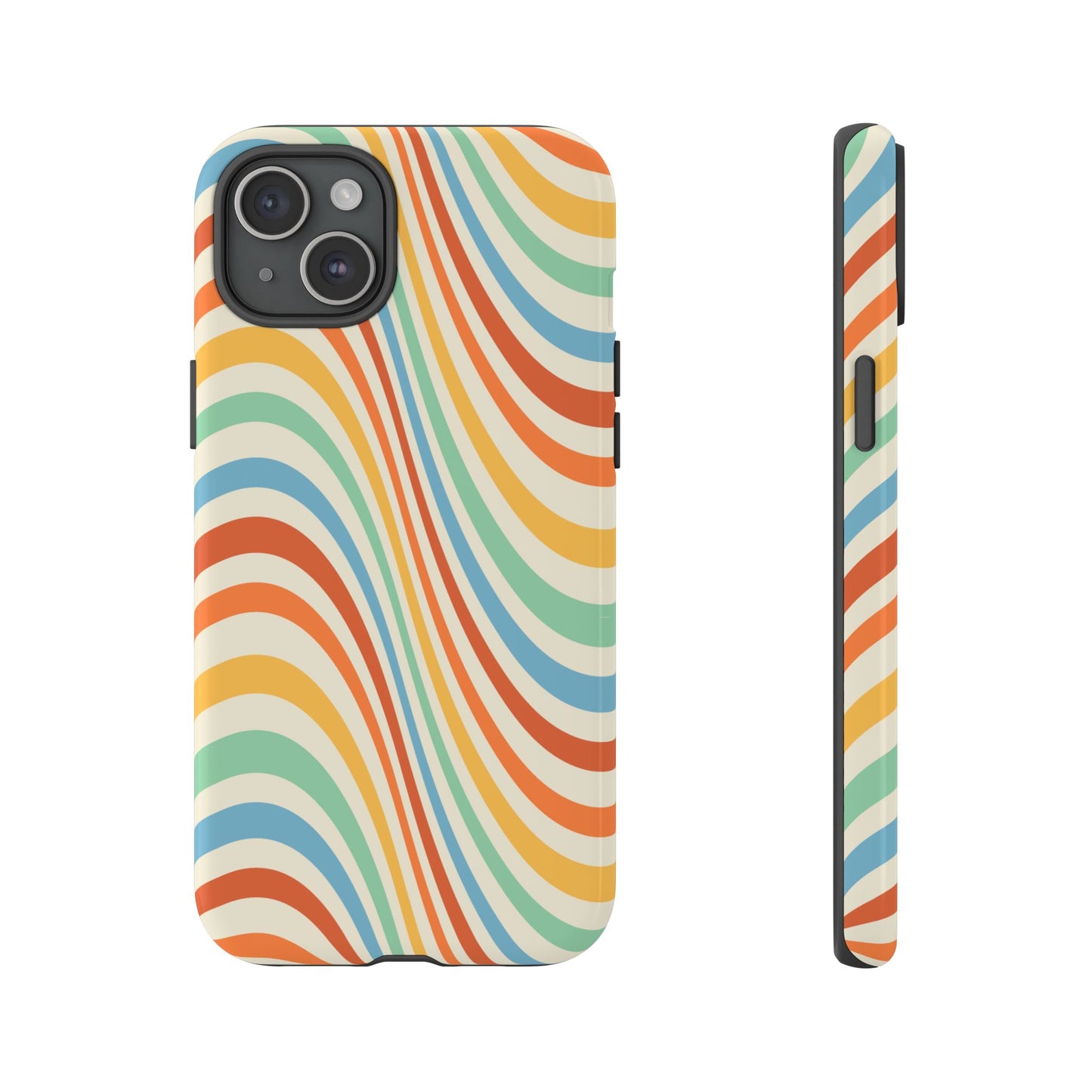 Retro Swirl - iPhone Tough Case