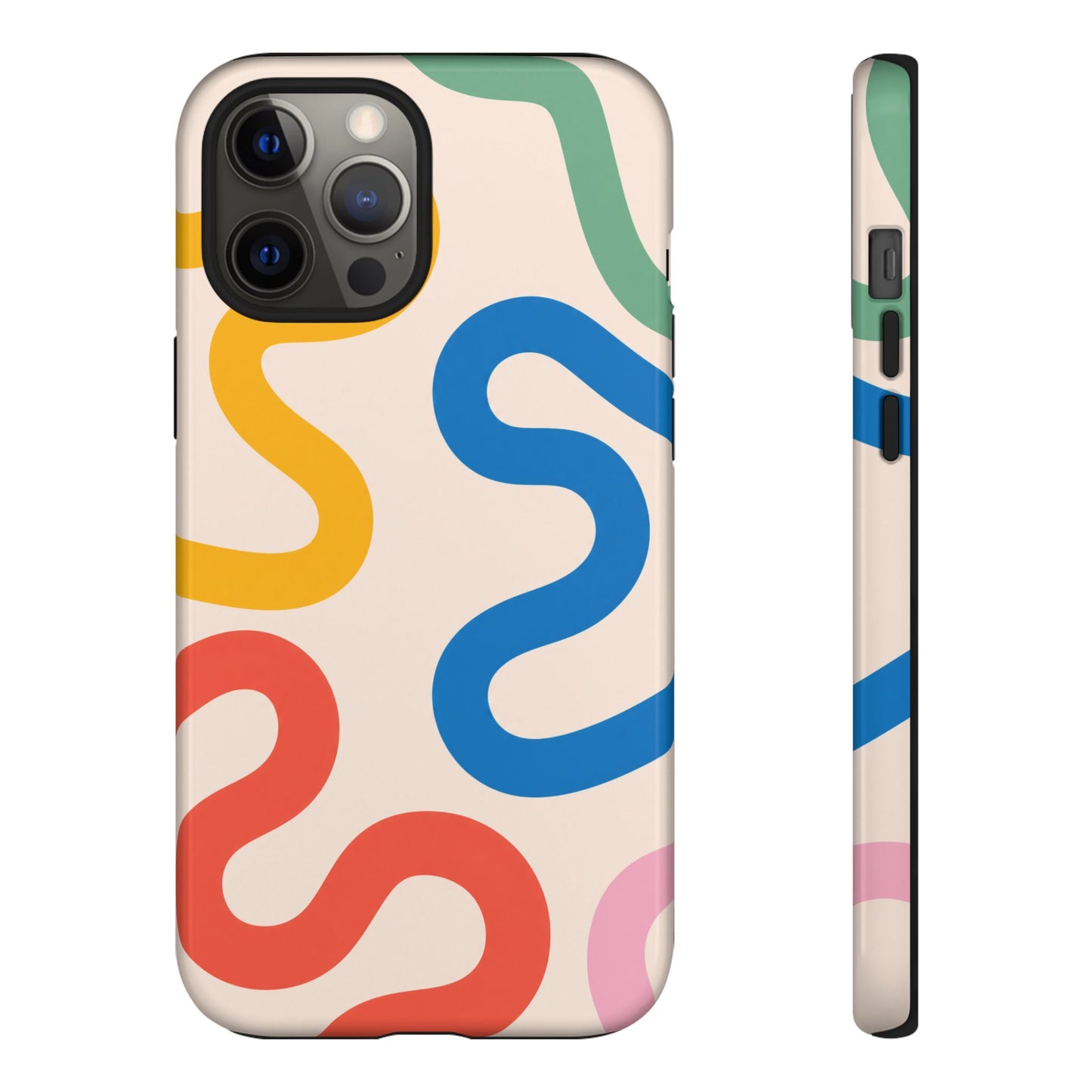 Freeform Flow - iPhone Tough Case