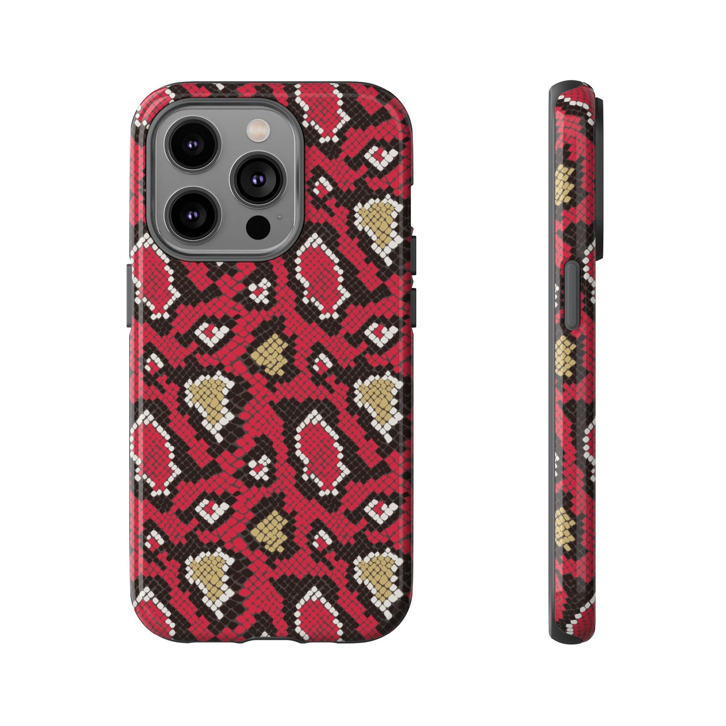 Crimson Python - iPhone Tough Case