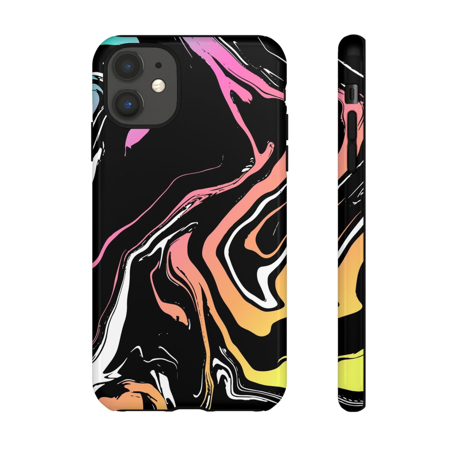 Acid Marble - iPhone Tough Case