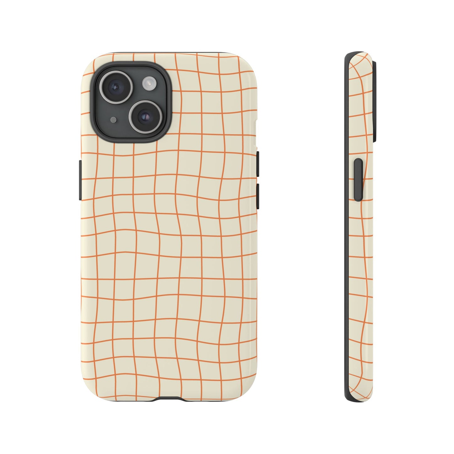 Warped Grid - iPhone Tough Case