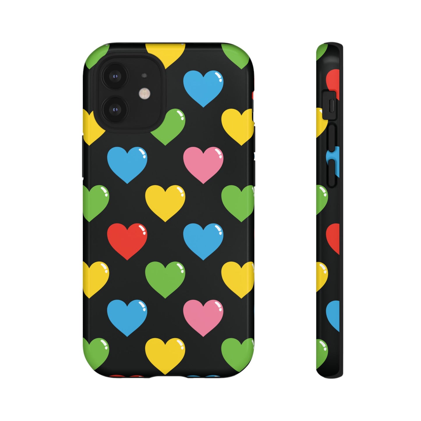 Retro Heart - iPhone Tough Case