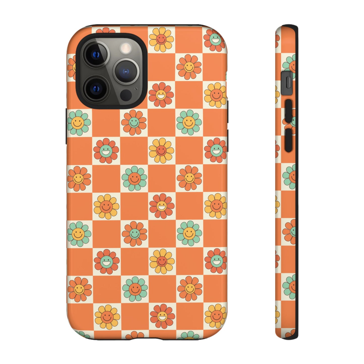 Retro Daisies - iPhone Tough Case