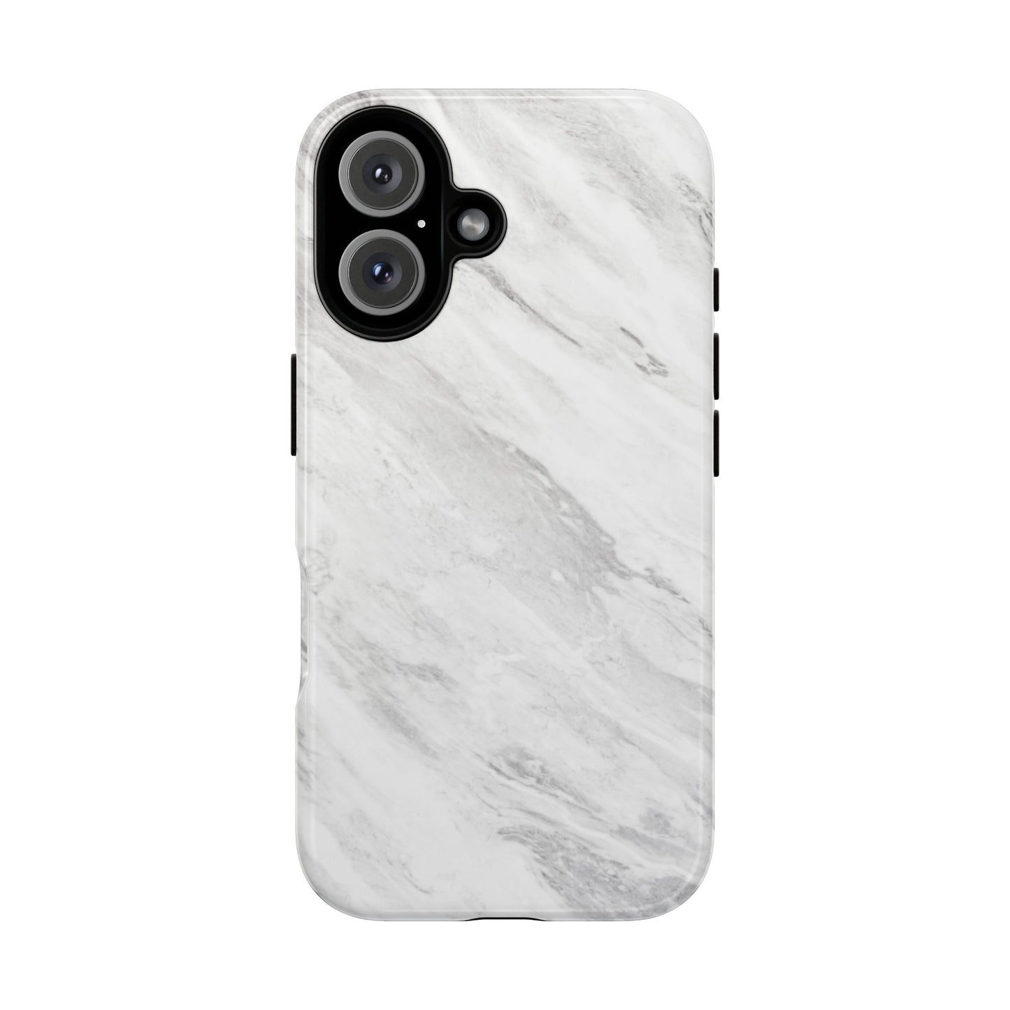 White Marble - iPhone Tough Case