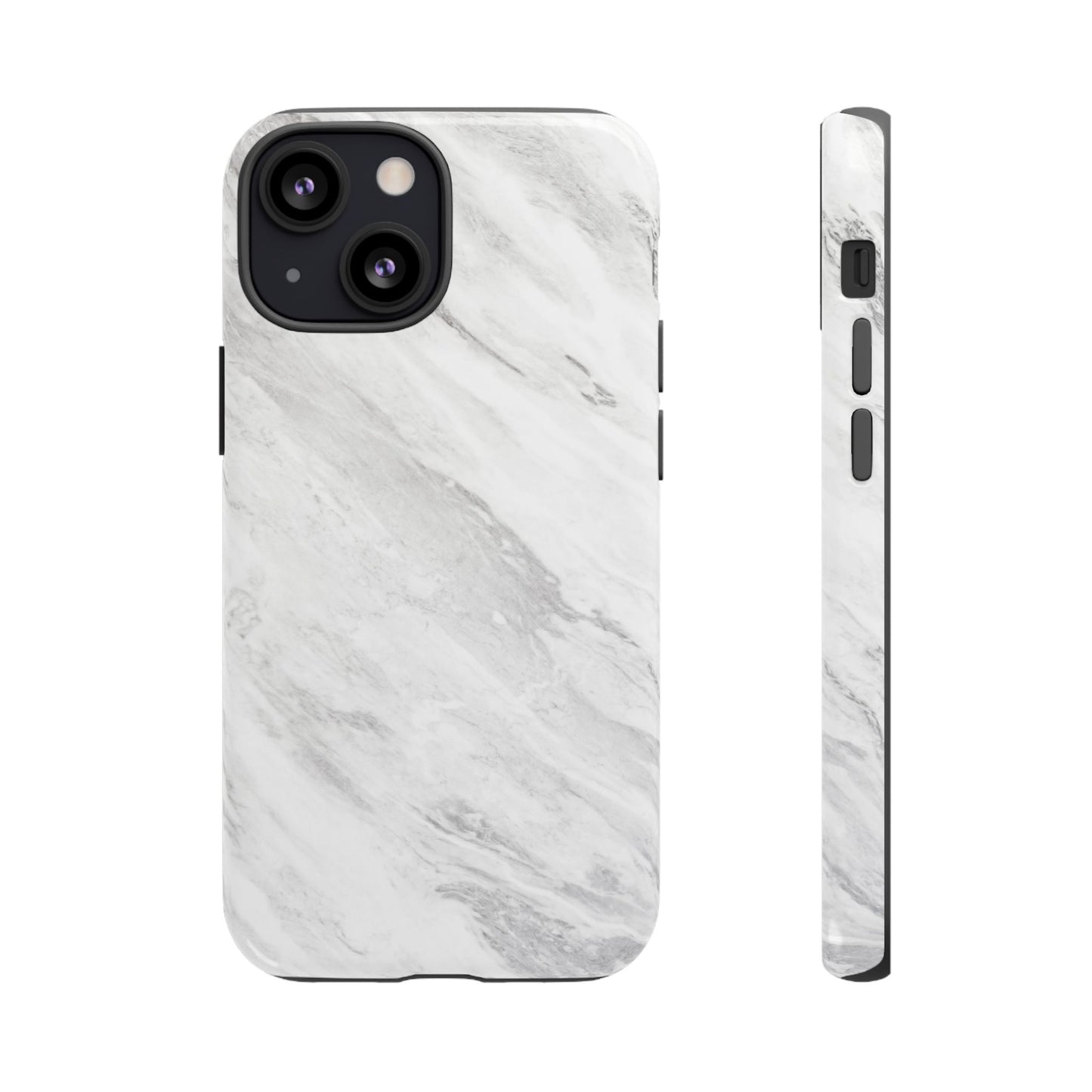 White Marble - iPhone Tough Case