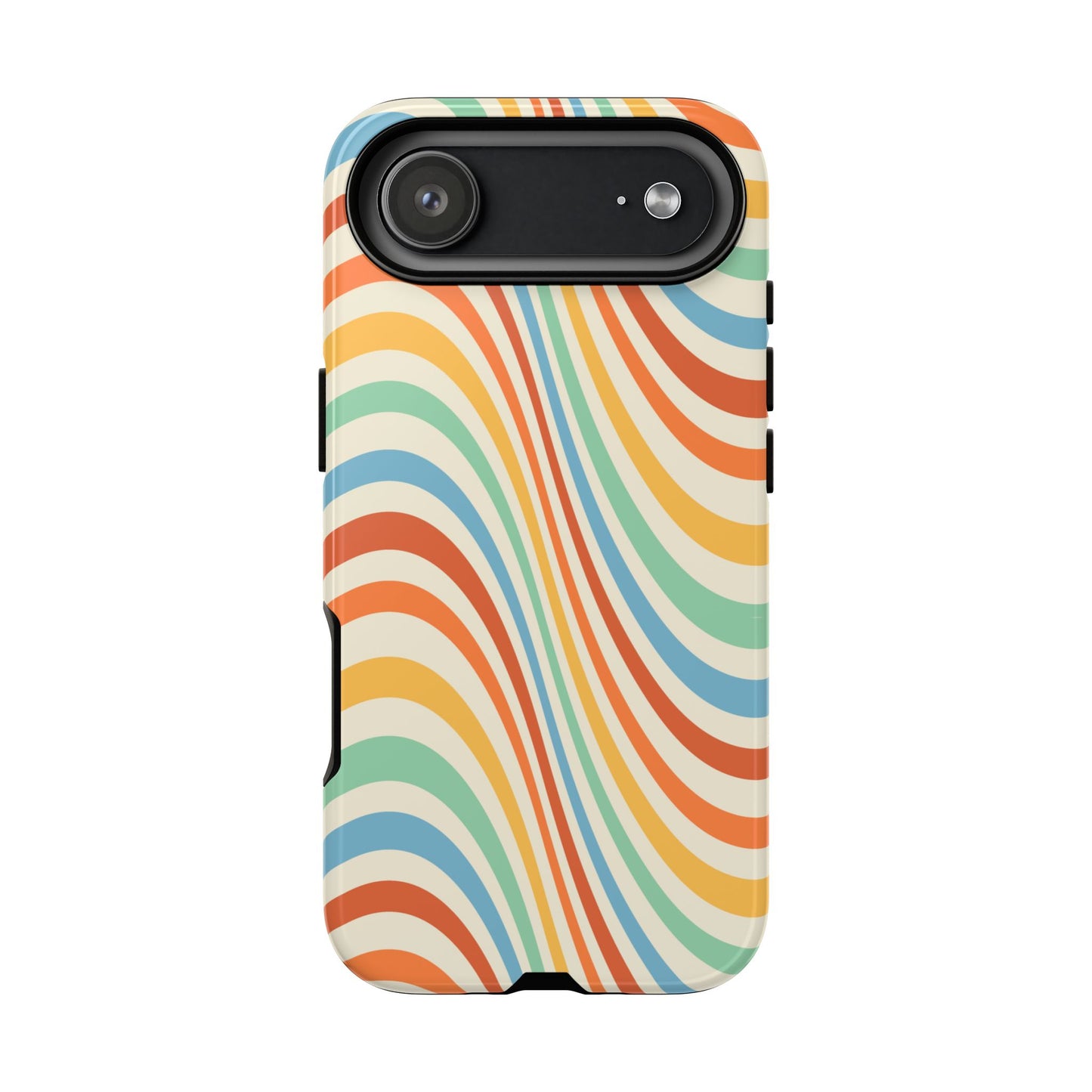 Retro Swirl - iPhone Tough Case