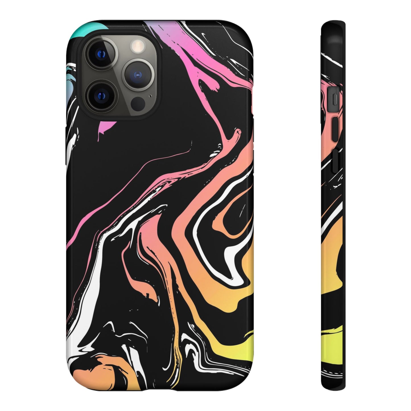 Acid Marble - iPhone Tough Case