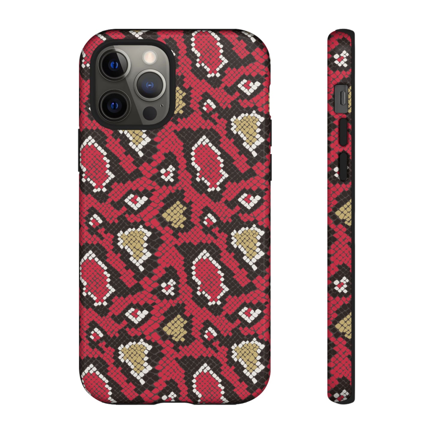 Crimson Python - iPhone Tough Case