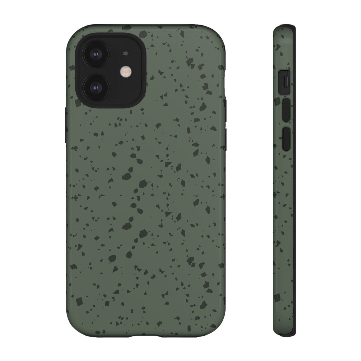 Olive Terrazzo - iPhone Tough Case