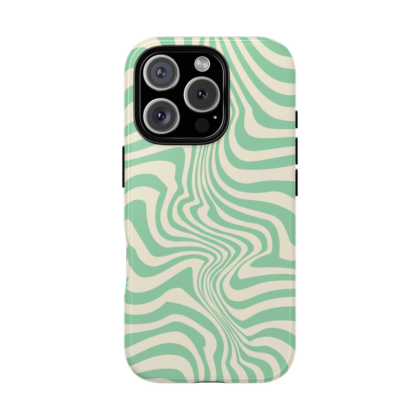Pistachio Swirls - iPhone Tough Case