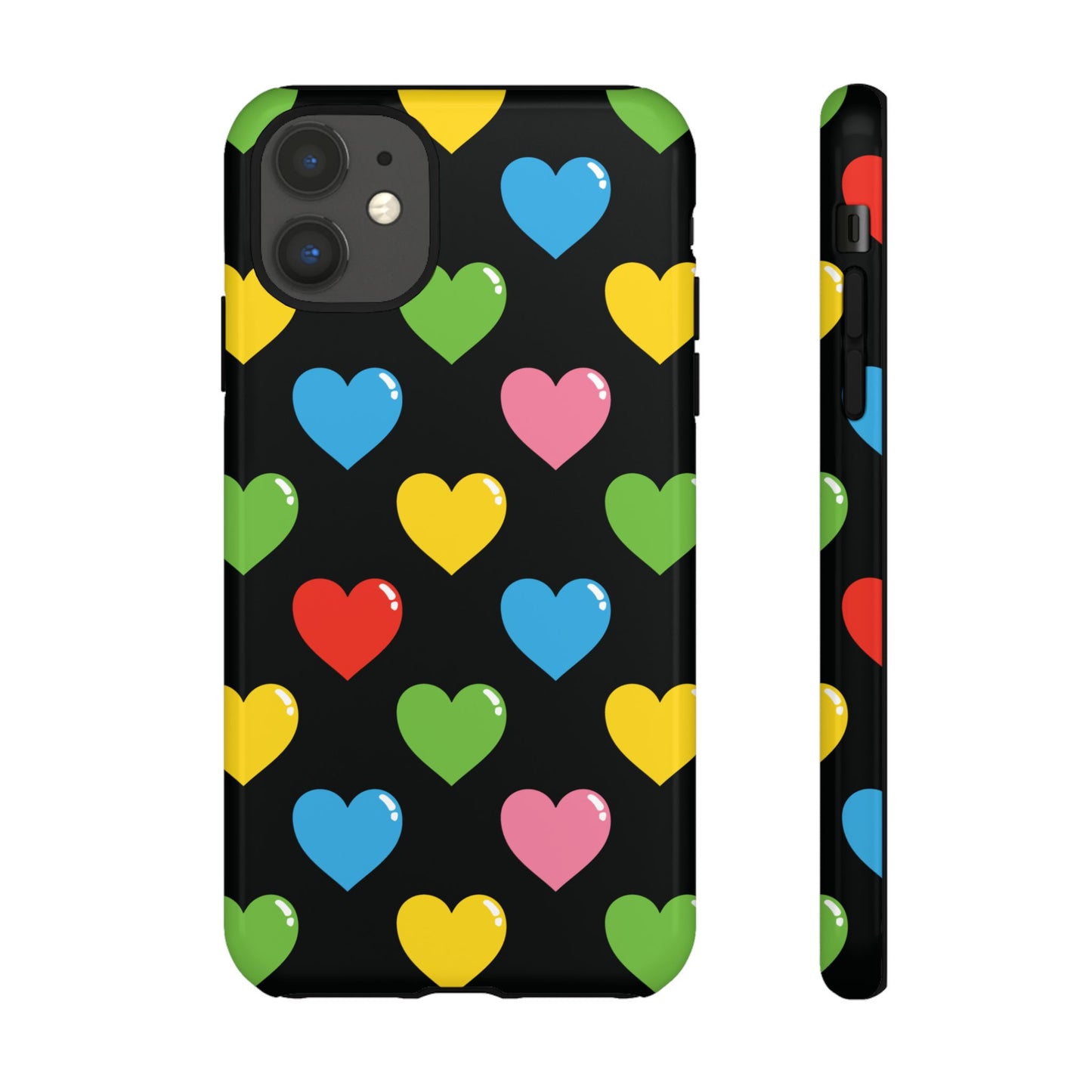 Retro Heart - iPhone Tough Case