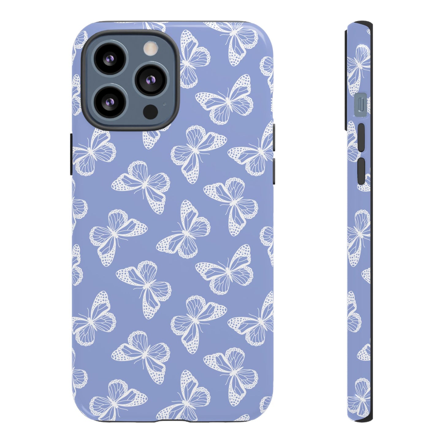 Lavender Butterflies - iPhone Tough Case
