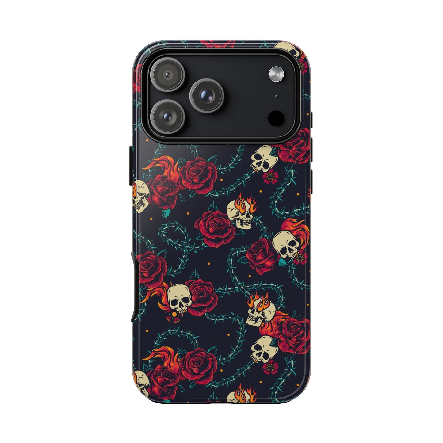 Skulls & Roses - iPhone Tough Case